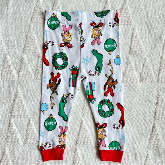 NWT Grinch 2 Piece Pajama Set - Picture 6 of 8